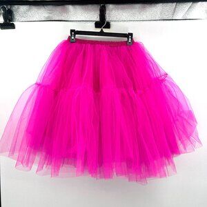 Hot Pink Short Layered Tutu Women's One Size
